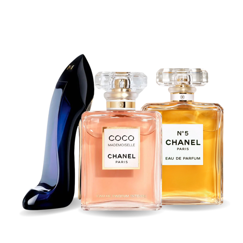 Комплект от 3 парфюма GOOD GIRL, COCO MADEMOISELLE, Chanel Nº5 100ml