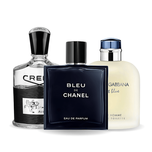Комплект от 3 парфюмаBleu de Chanel, Creed Aventus, Light Blue Dolce Gabbana 100ml